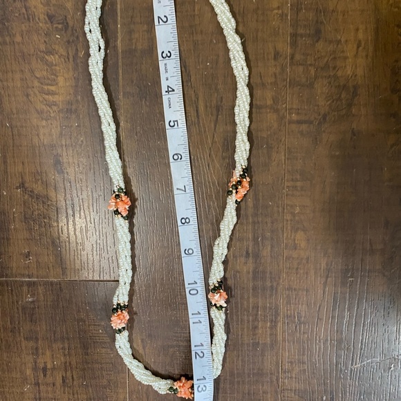 Freshwater Elegant Pearl Twisted Multi strand Necklace - Picture 6 of 12